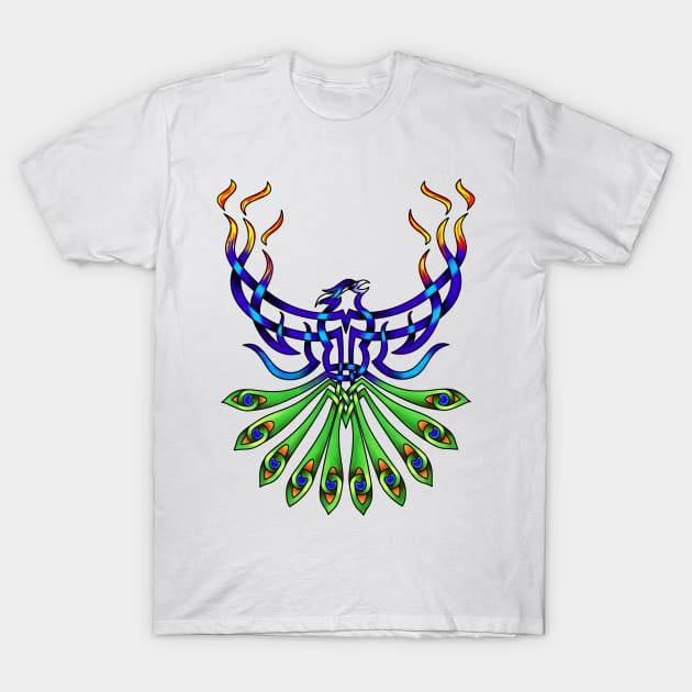 Phoenix Pacis T-Shirt by KnotYourWorld4